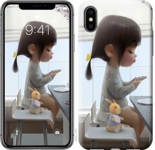 

Чохол Мила дівчинка з зайчиком для iPhone XS (5.8") 669335