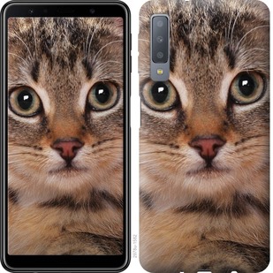 

Чехол Полосатый котик для Samsung Galaxy A7 (2018) A750F 679582
