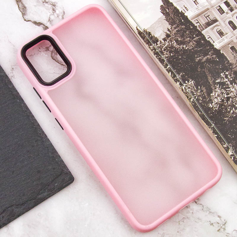 Чехол TPU+PC Lyon Frosted для Samsung Galaxy A05 (Pink) в магазине vchehle.ua