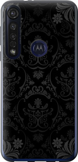 

Чохол Синій візерунок бароко на Motorola G8 Plus 1594520