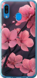 Чохол Пурпурна сакура на Samsung Galaxy A20 2019 A205F