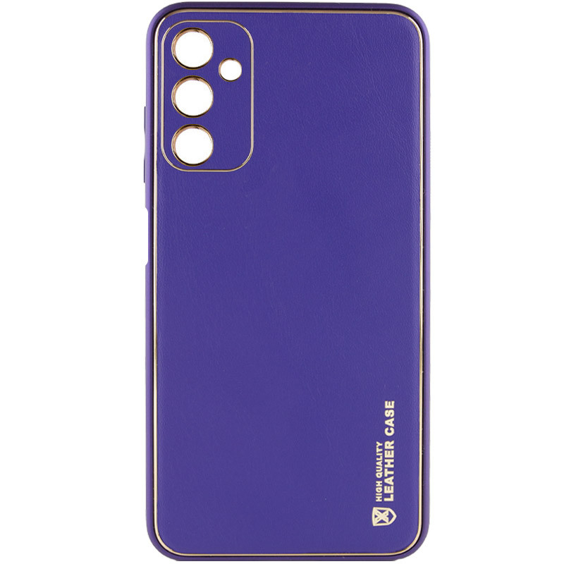 Кожаный чехол Xshield для Samsung Galaxy A34 5G (Фиолетовый / Ultra Violet)