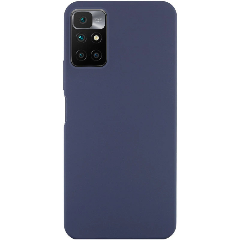 Чохол Silicone Cover Lakshmi (AA) на Xiaomi Redmi 10 (Синій / Midnight Blue)