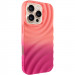 Чохол TPU ColorWave на Apple iPhone 16 Pro (6.3") (Peach / Pink)