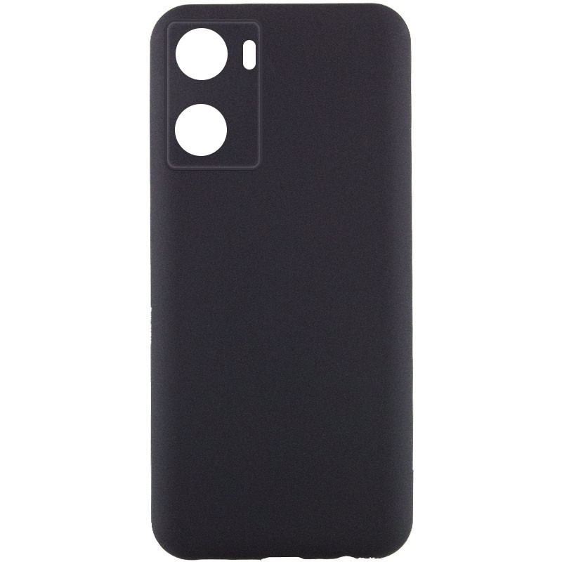 Чехол Silicone Cover Lakshmi Full Camera (AAA) для Oppo A57s / A77s (Черный / Black)