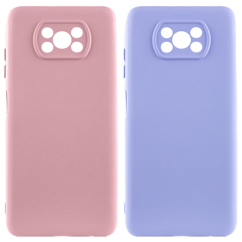 Чехол Silicone Cover Lakshmi Full Camera (AAA) для Xiaomi Poco X3 NFC / Poco X3 Pro