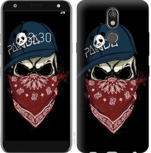 

Чохол Череп в кепці на LG K40 763295