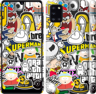 

Чехол Popular logos для Samsung Galaxy A31 A315F 932072