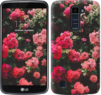 

Чохол Кущ з трояндами на LG K10 / K410 639285