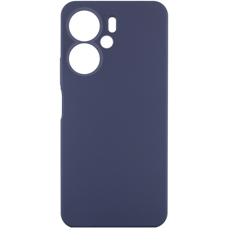 Чохол Silicone Cover Lakshmi Full Camera (AAA) на Xiaomi Redmi 13C 4G/5G / Poco C65 / Poco M6 5G (Темно-синій / Midnight blue)