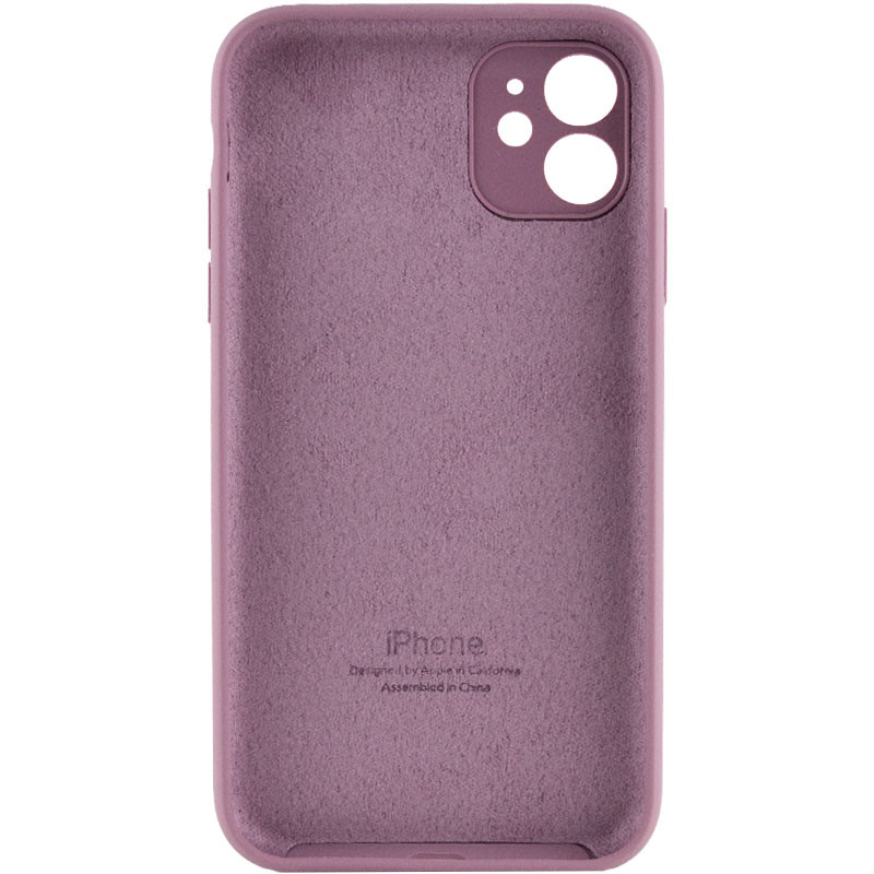 Фото Чохол Silicone Case Full Camera Protective (AA) на Apple iPhone 11 (6.1") (Ліловий / Lilac Pride) на vchehle.ua