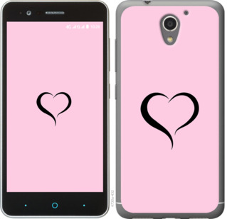 

Чехол Сердце 1 для ZTE A510 899779