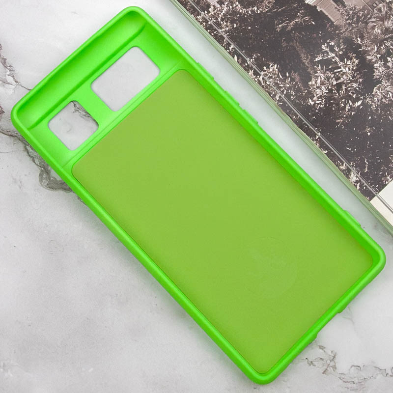 Фото Чехол Silicone Cover Lakshmi (A) для Google Pixel 6 Pro (Салатовый / Neon Green) в магазине vchehle.ua