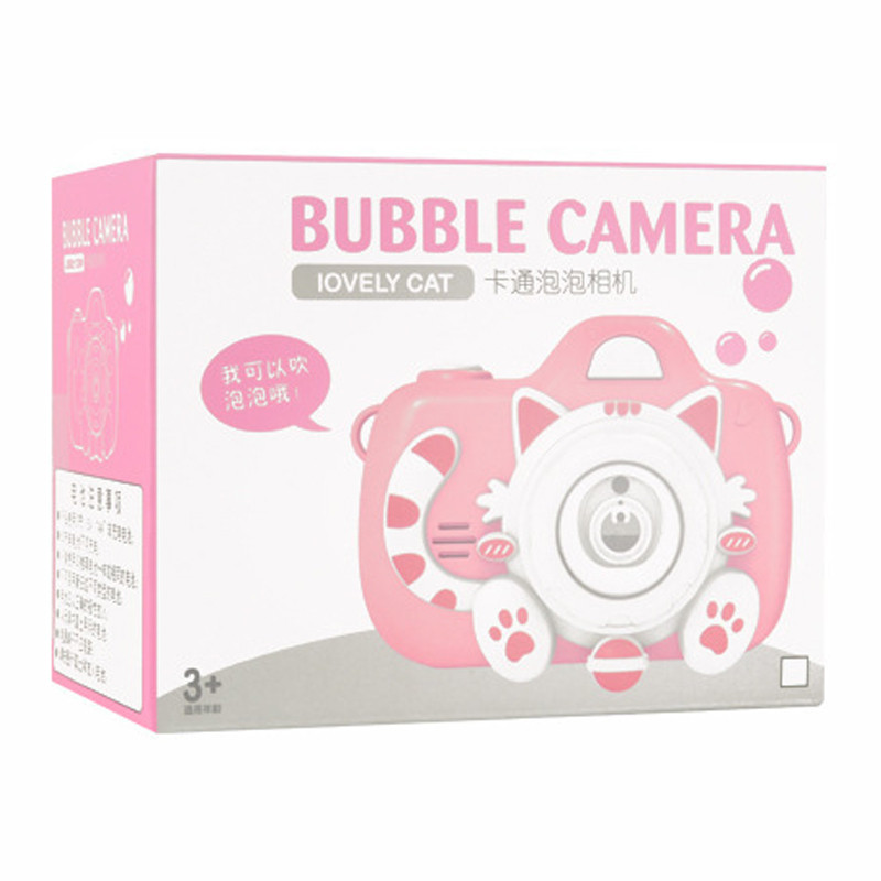 Купити Фотокамера-генератор мильних бульбашок 1001 Kitty Children's camera (Pink) на vchehle.ua