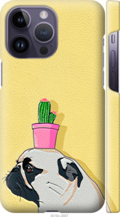 

Чохол Мопс з кактусом на iPhone 14 Pro Max 1482582