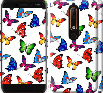 

Чохол Барвисті метелики на Nokia 6.1 881638