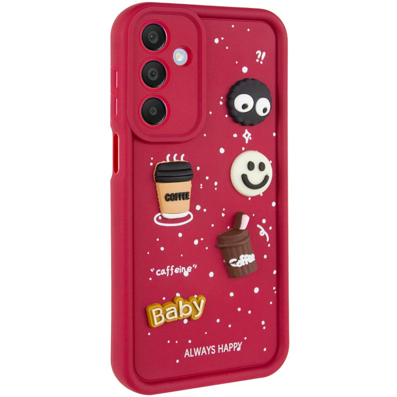 Чохол TPU Toys Case на Samsung Galaxy A16 4G/5G (Red / Always Happy)
