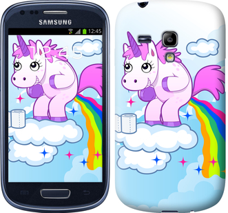 

Чехол Единорожка для Samsung Galaxy S3 mini 338494