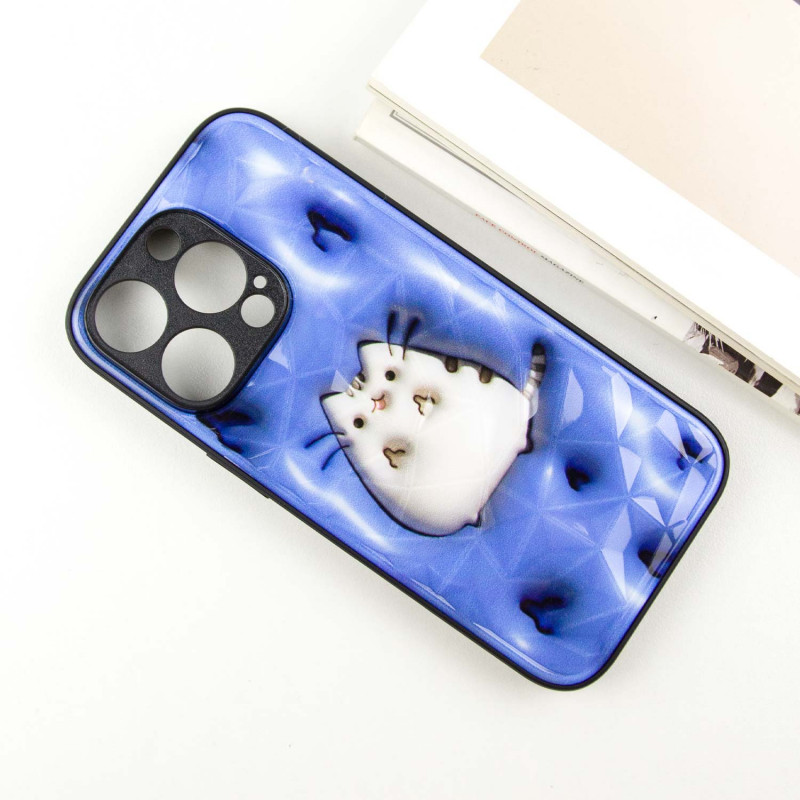 Фото TPU+PC чохол Prisma Fluffie на Apple iPhone 14 Pro Max (6.7") (Pusheen) в маназині vchehle.ua