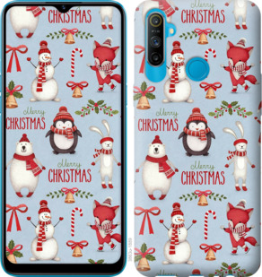 

Чехол Рождественский для Realme C3 935685