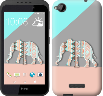 

Чехол Узорчатый слон для HTC Desire 320 224610