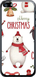 

Чехол Merry Christmas для iPhone SE 1661605
