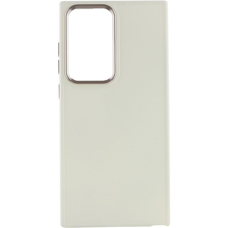 Фото TPU чохол Bonbon Metal Style на Samsung Galaxy S24 Ultra (Білий / White) на vchehle.ua