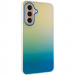 Чехол TPU+PC Glassbend для Samsung Galaxy A35 (Blue)