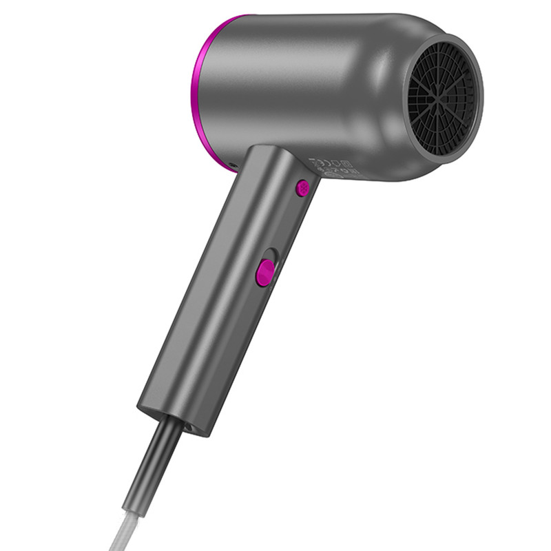 Фен для волосся Hoco HP13 Hot and cold air (1600W) (Rose Red)
