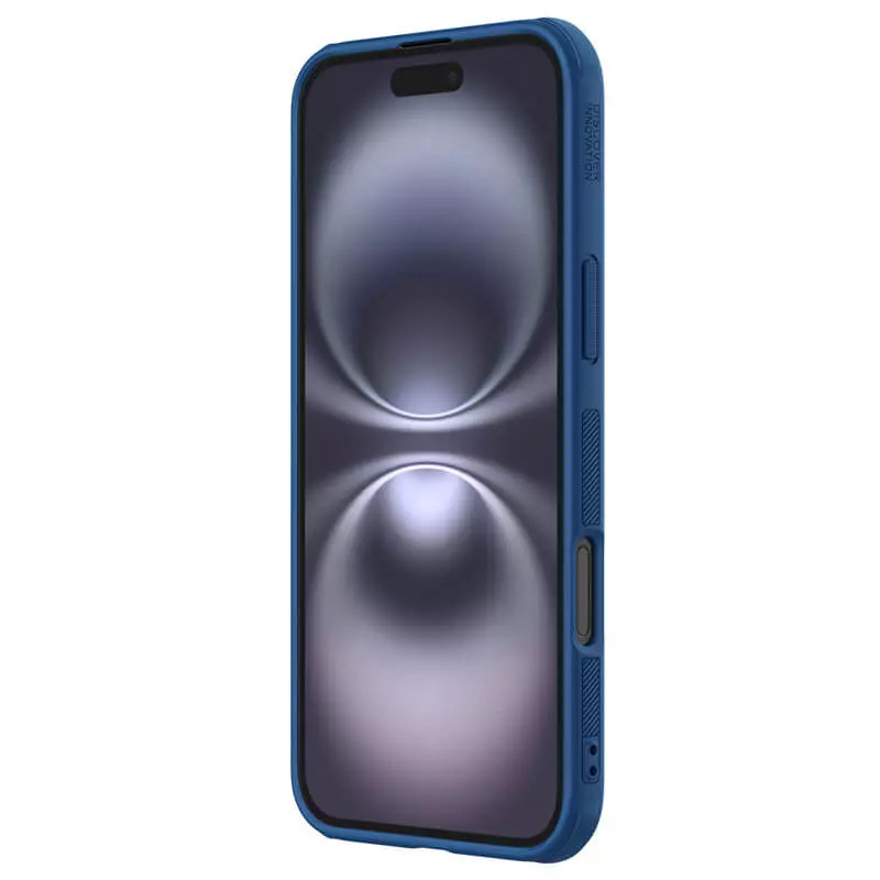 Купить Чехол Nillkin Matte Pro для Apple iPhone 16 (6.1") (Синий / Blue) на vchehle.ua