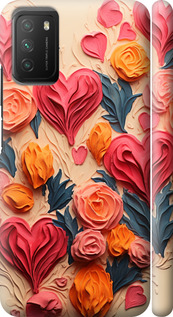 

Чехол Сердечки 3 для Xiaomi Poco M3 1645368