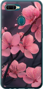 Чехол Пурпурная сакура для Oppo A12