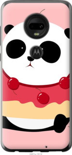 

Чехол Панда с пончиком для Motorola Moto G7 Plus 702683