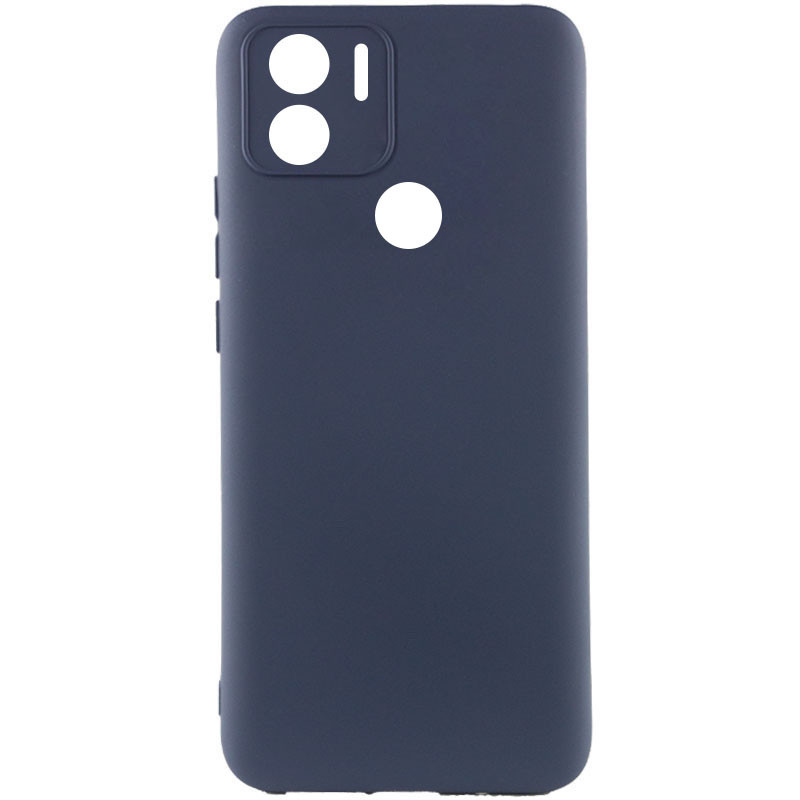 Чохол Silicone Cover Lakshmi Full Camera (A) на Xiaomi Redmi A1+ / Poco C50 / A2+ (Синій / Midnight Blue)