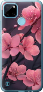Чехол Пурпурная сакура для Realme C25Y