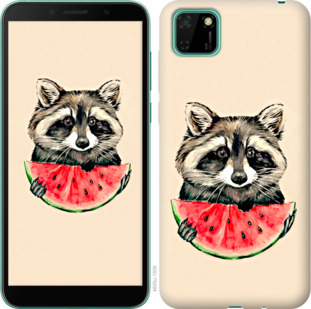 

Чохол Єнотик з кавуном на Huawei Y5p 935884