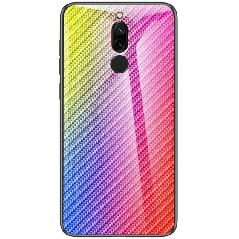 

TPU+Glass чехол Twist для Xiaomi Redmi 8 (Сиреневый) 786563