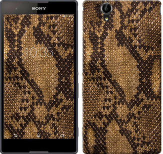 

Чохол Зміїна шкіра на Sony Xperia T2 Ultra Dual D5322 341885