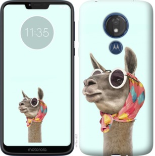 

Чохол Модна лама на Motorola Moto G7 Power 753425