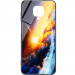 TPU+Glass чехол Diversity для Xiaomi Redmi Note 9s / Note 9 Pro / Note 9 Pro Max (Above the clouds)