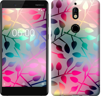 

Чохол Листя на Nokia 7 626488
