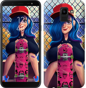 

Чохол Прикольна дівчинка зі скейтбордом на Samsung Galaxy J6 2018 618127