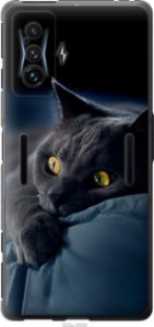 Чехол Дымчатый кот для Xiaomi Poco F4 GT