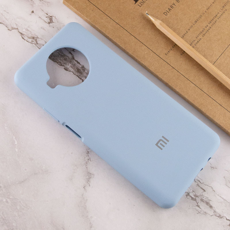Купити Чохол Silicone Cover Full Protective (AA) на Xiaomi Mi 10T Lite / Redmi Note 9 Pro 5G (Блакитний / Lilac Blue) на vchehle.ua