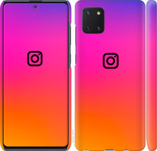 

Чехол Instagram для Samsung Galaxy Note 10 Lite 902363
