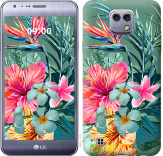 

Чехол Тропические цветы v1 для LG X Cam K580 845039