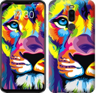 

Чохол Різнобарвний лев на Meizu X8 763427