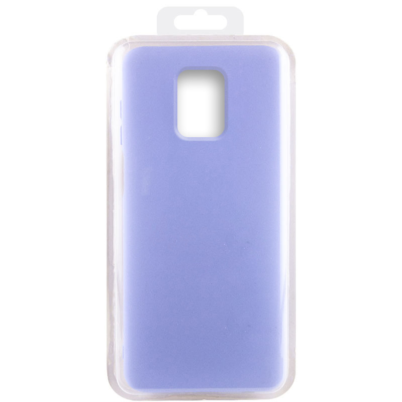 Чохол Silicone Cover Lakshmi (AA) на Xiaomi Redmi Note 9s / Note 9 Pro / Note 9 Pro Max (Бузковий / Dasheen) в магазині vchehle.ua