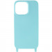 Фото Чохол TPU two straps California на Apple iPhone 11 Pro Max (6.5") (Бірюзовий / Marine Green) на vchehle.ua