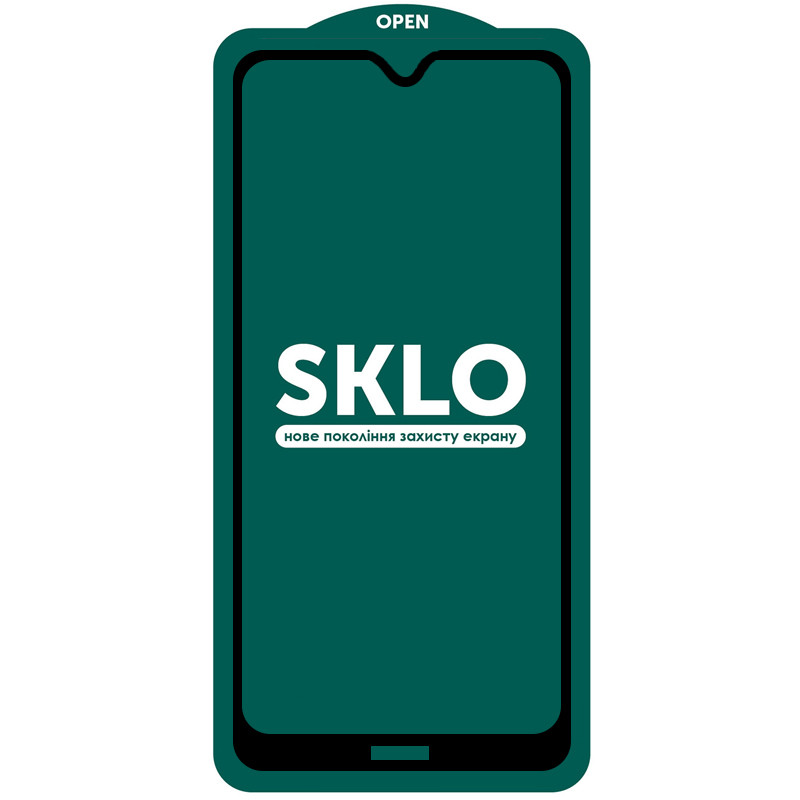 Фото Защитное стекло SKLO 5D для Xiaomi Redmi 8 / 8a (Черный) на vchehle.ua